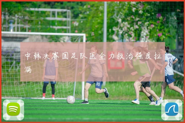 中韩决赛国足队医全力救治强度拉满